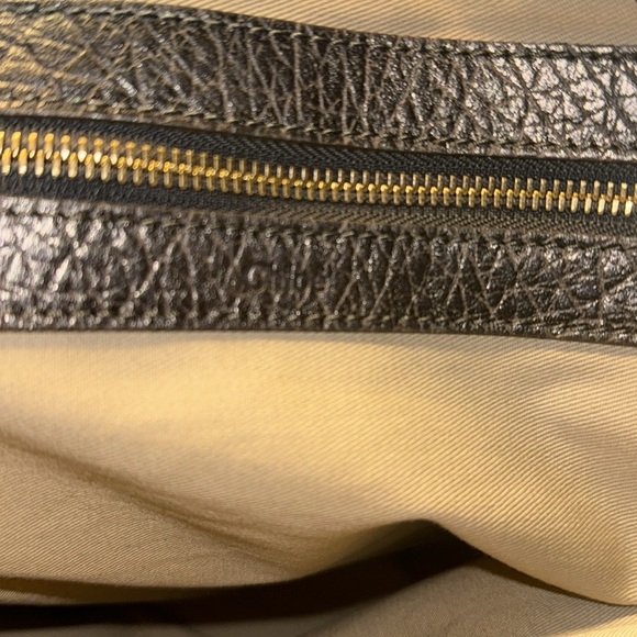 Chloe Pewter (Silver/Gray) Leather Large Ethel Tote GUC - Picture 11 of 14